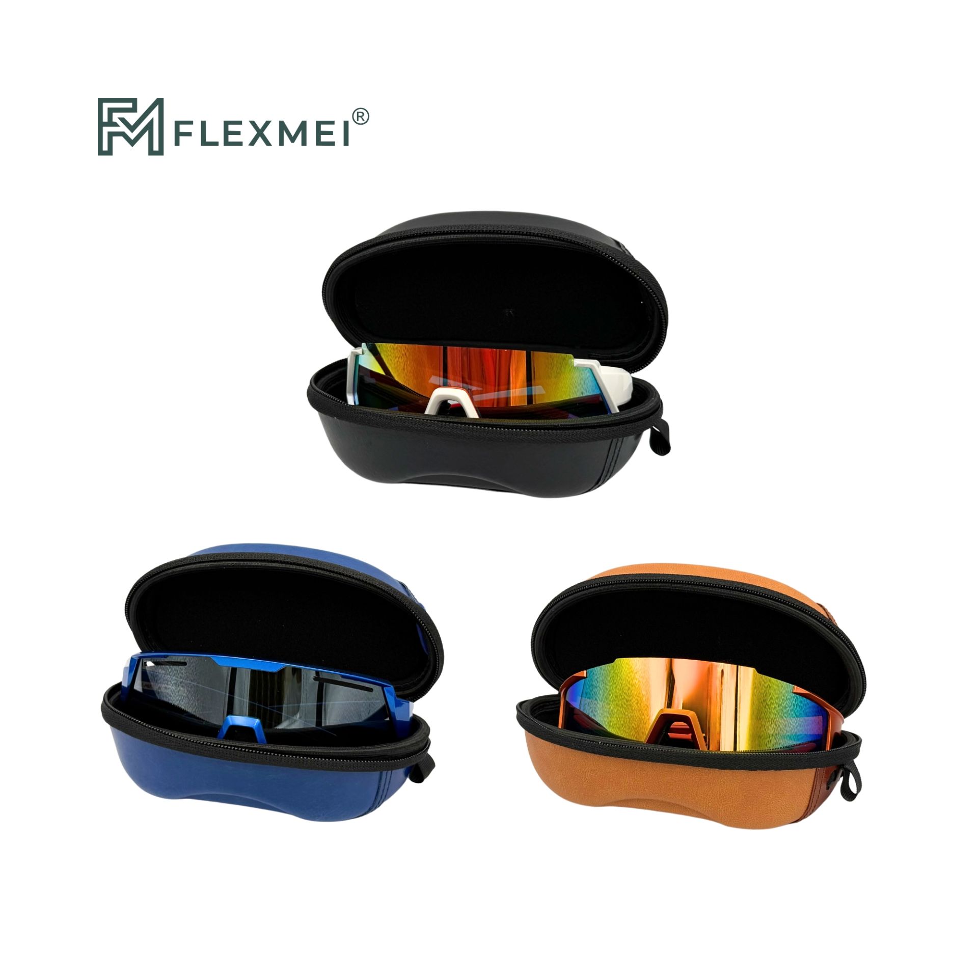 Hand-Laced Leather Eyewear Cases