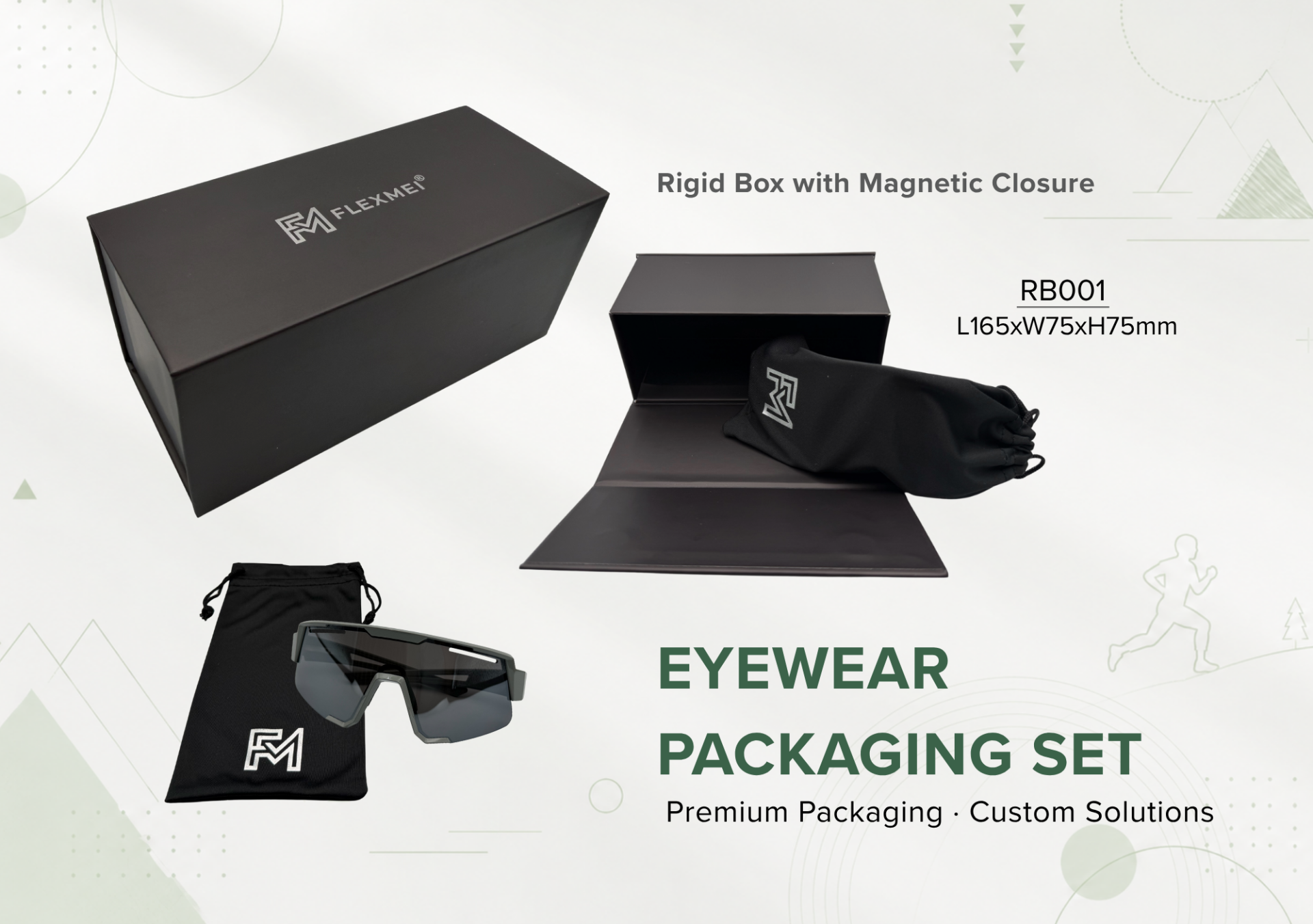 Magnetic Presentation Box Custom Rigid Packaging Box