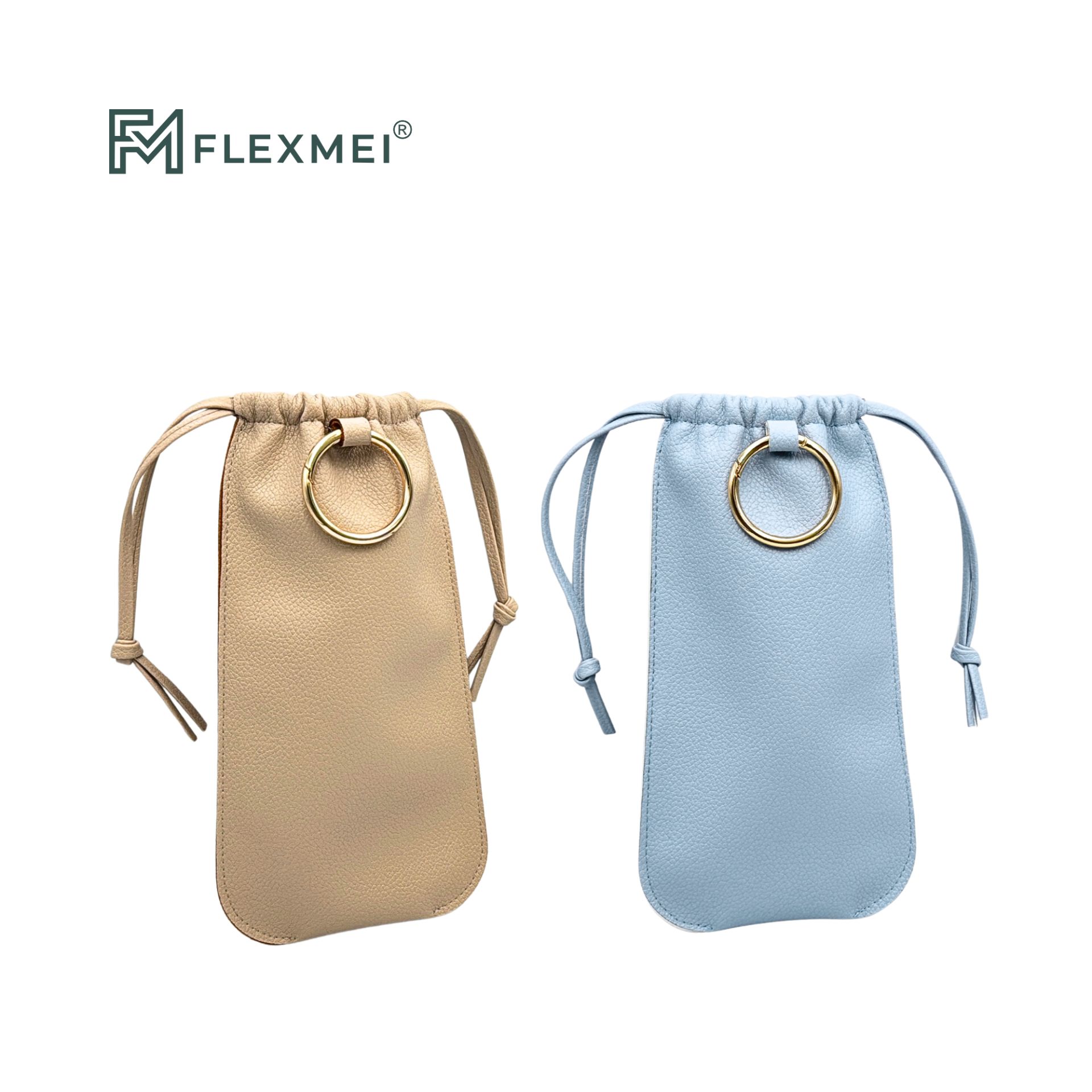 O-Ring Clasp Glasses Pouch