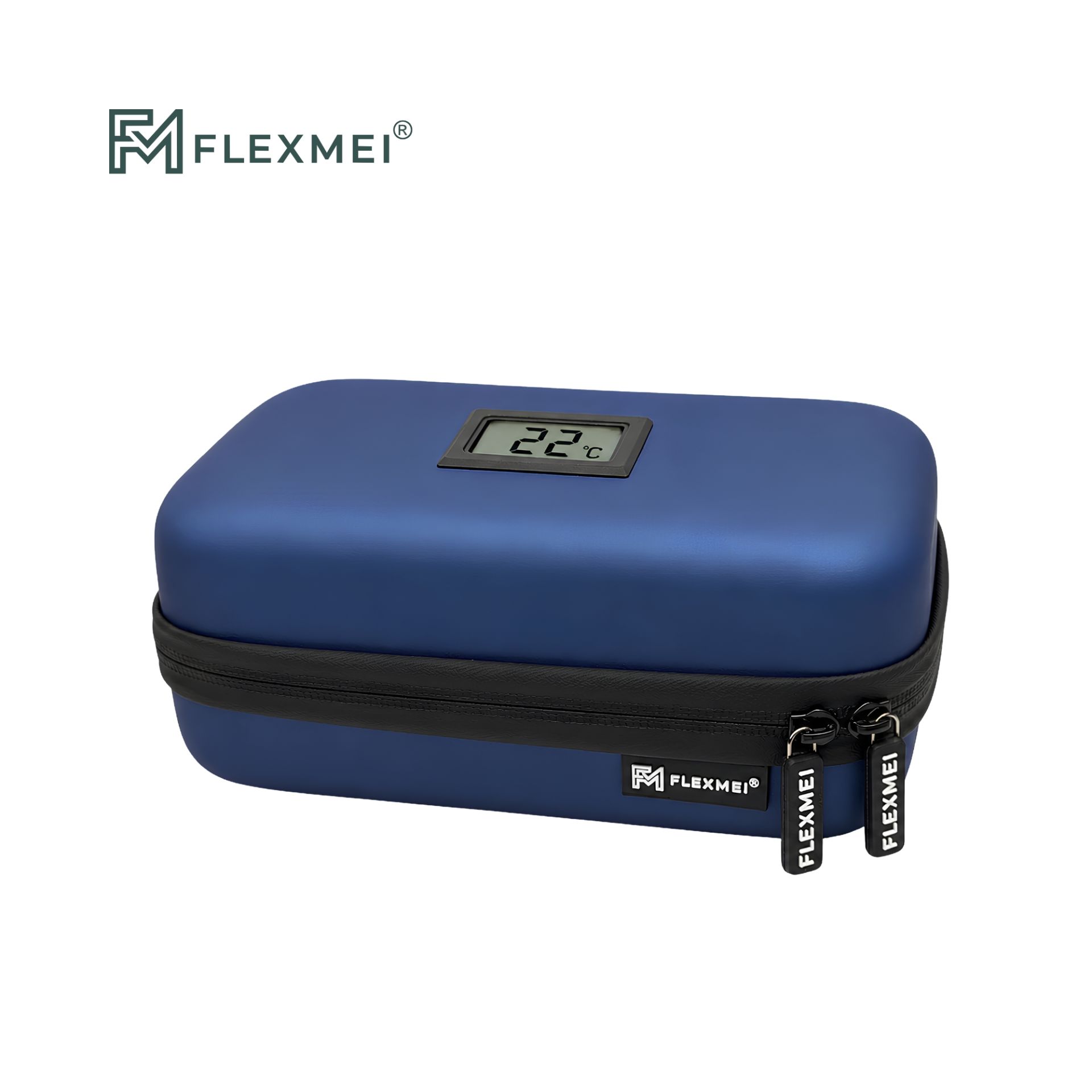 Insulin Travel Cooler Case with Temperature Display