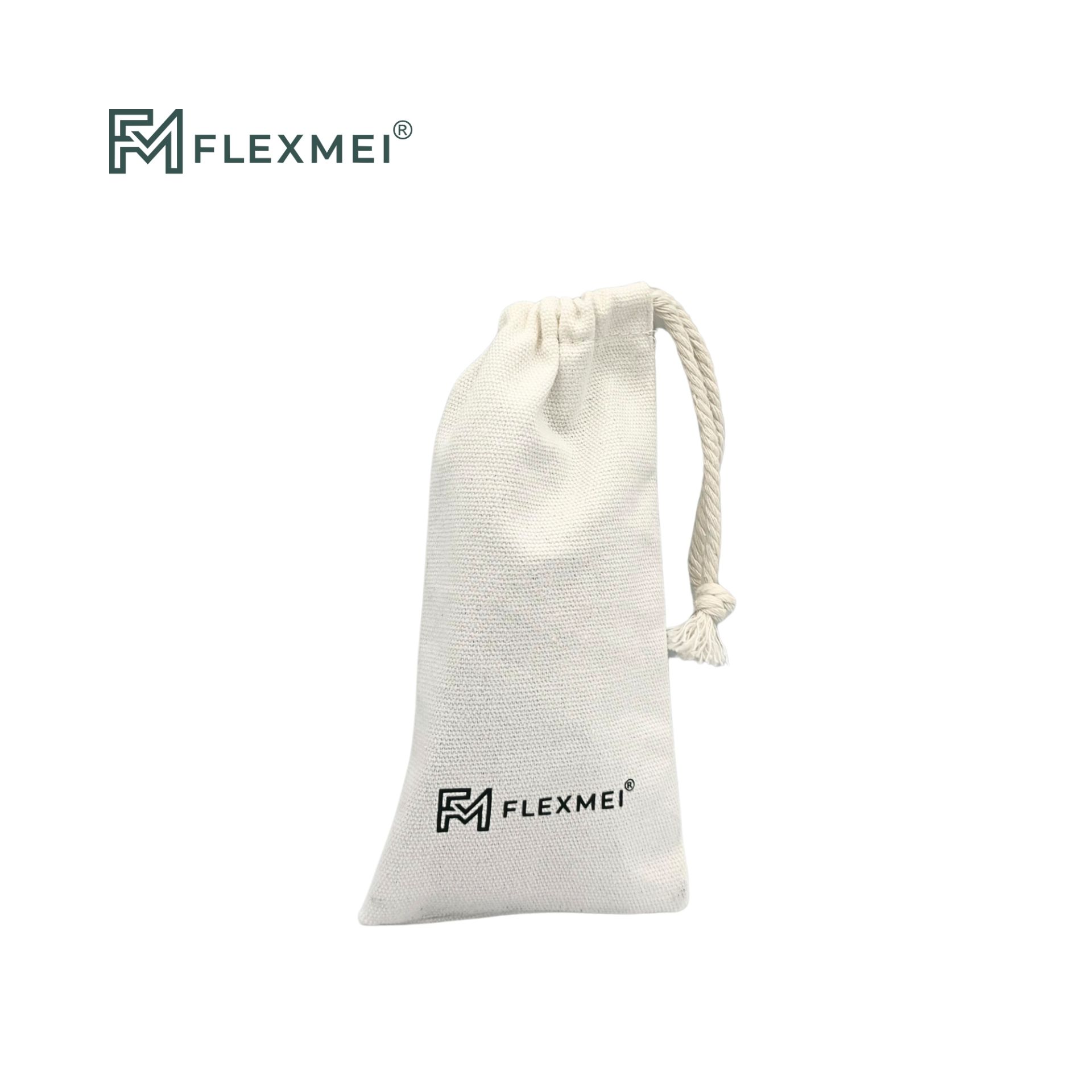 Canvas Single Drawstring Pouch