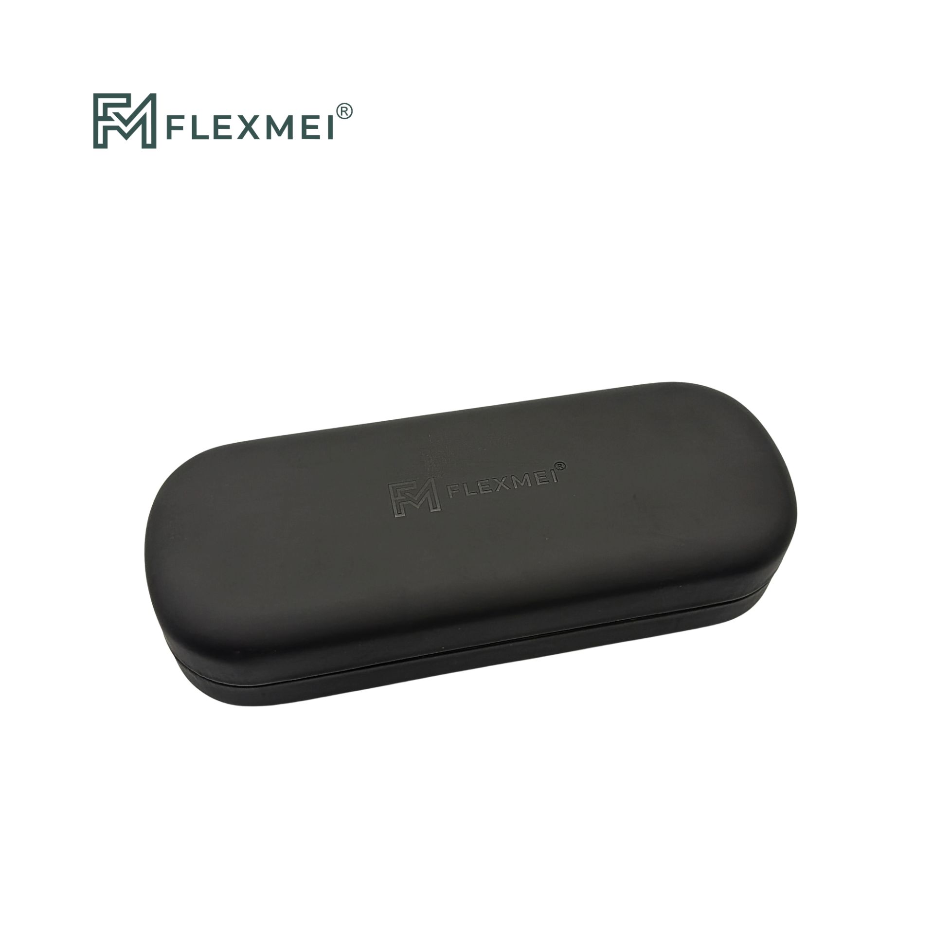 Pebble-Shaped Metal Eyewear Case