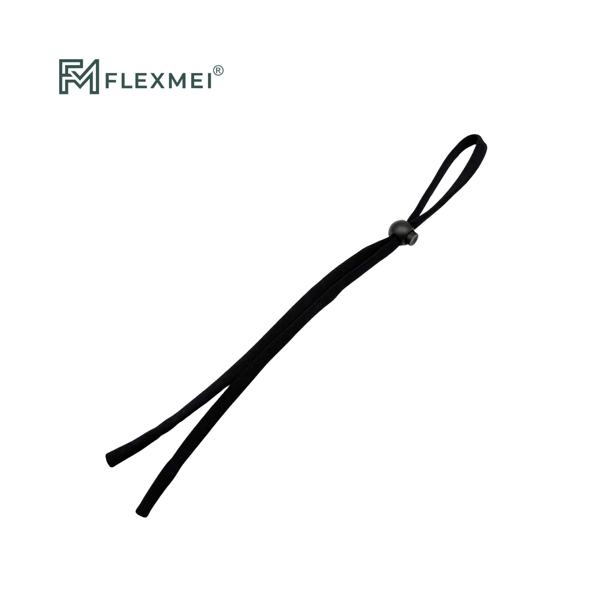 Elastic Eyewear Strap with Spring Ball Cord Lock