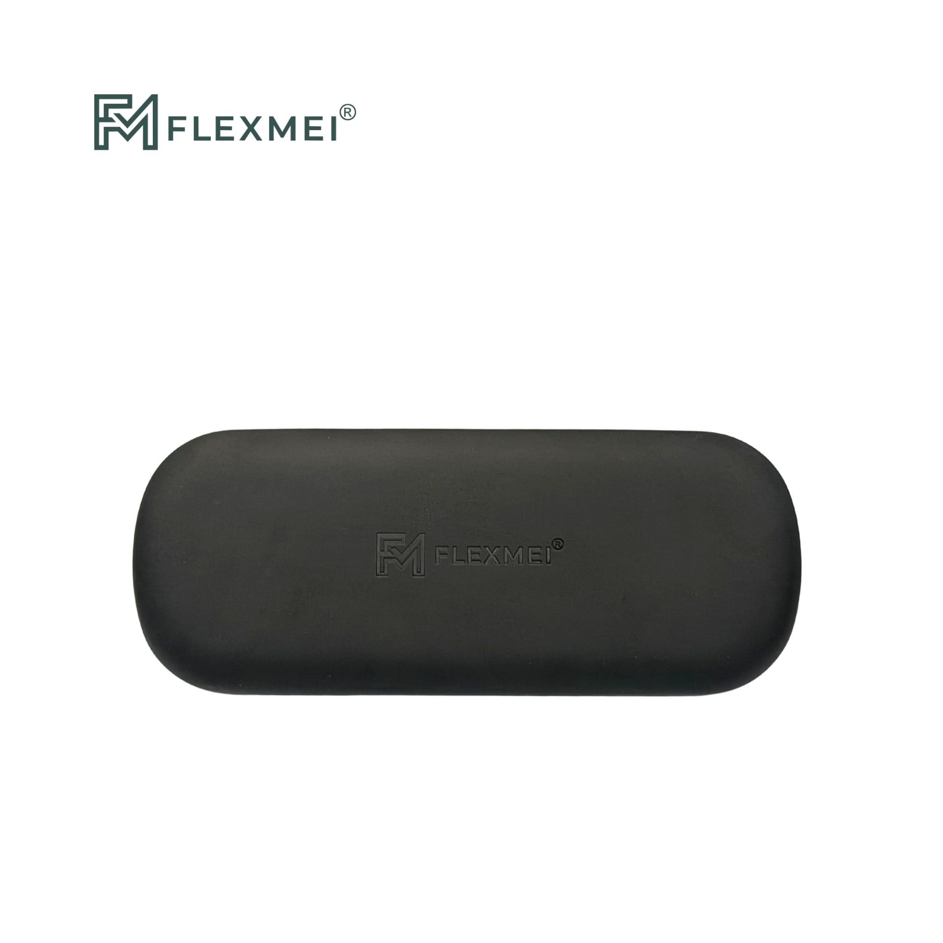 Pebble-Shaped Metal Eyewear Case