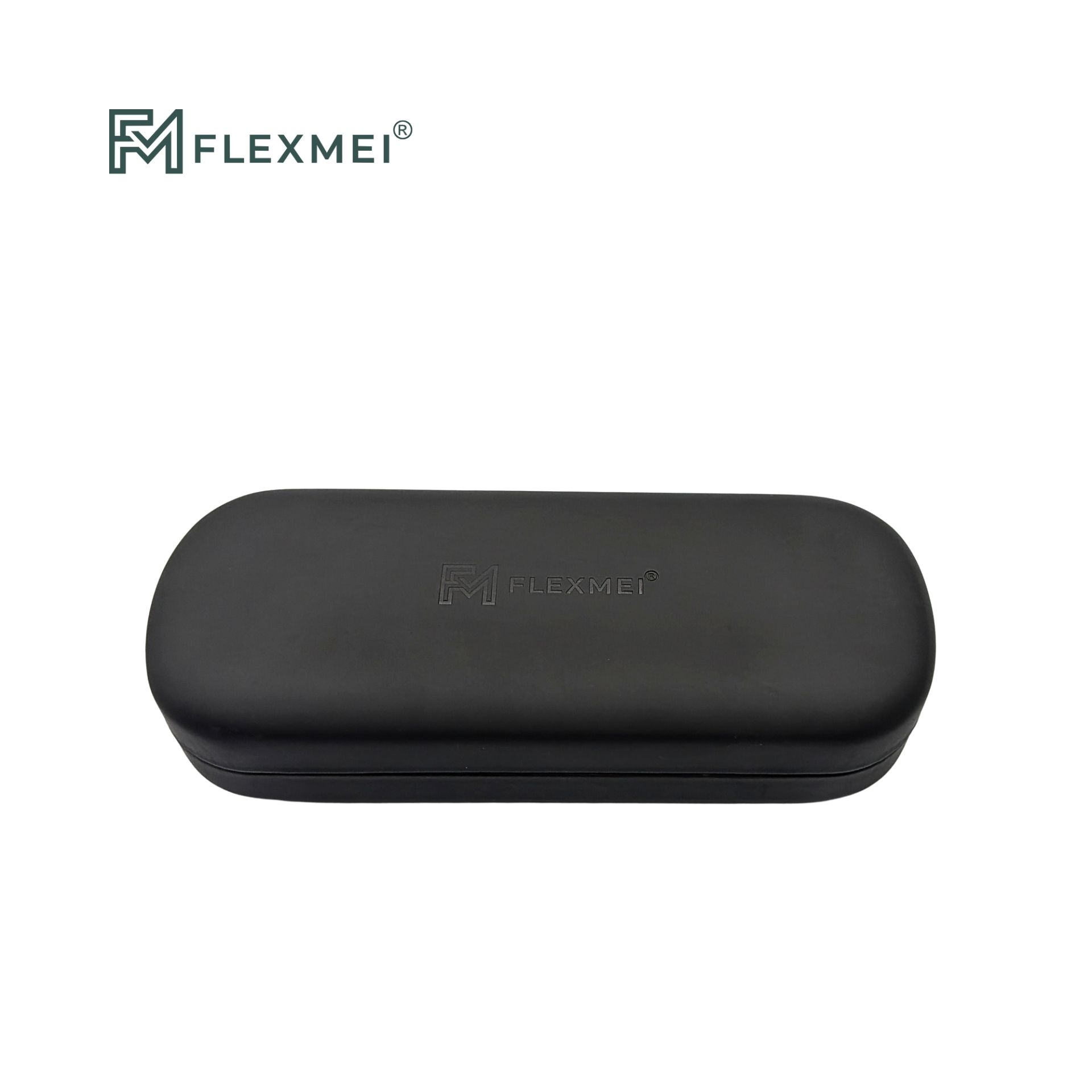 Pebble-Shaped Metal Eyewear Case
