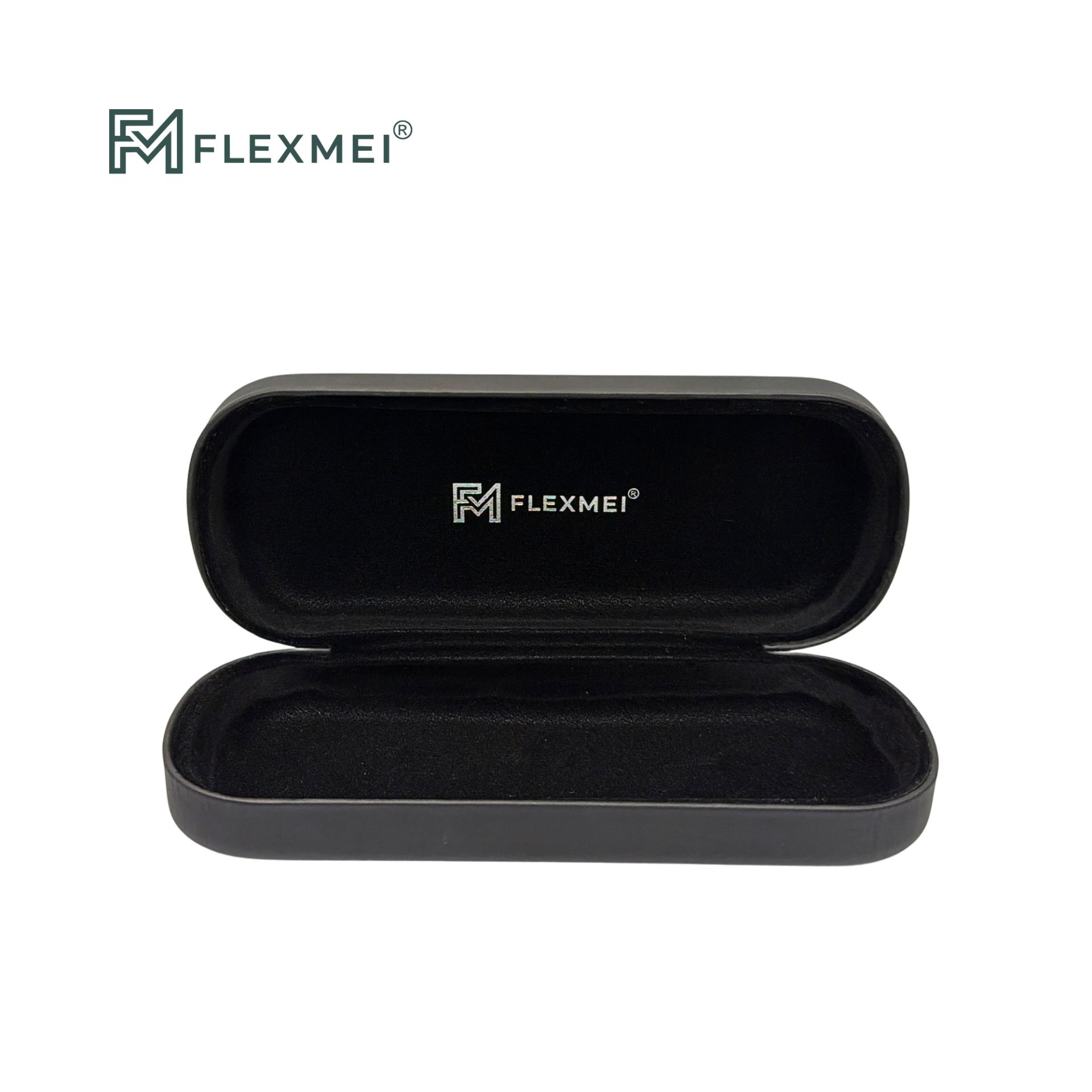 Pebble-Shaped Metal Eyewear Case