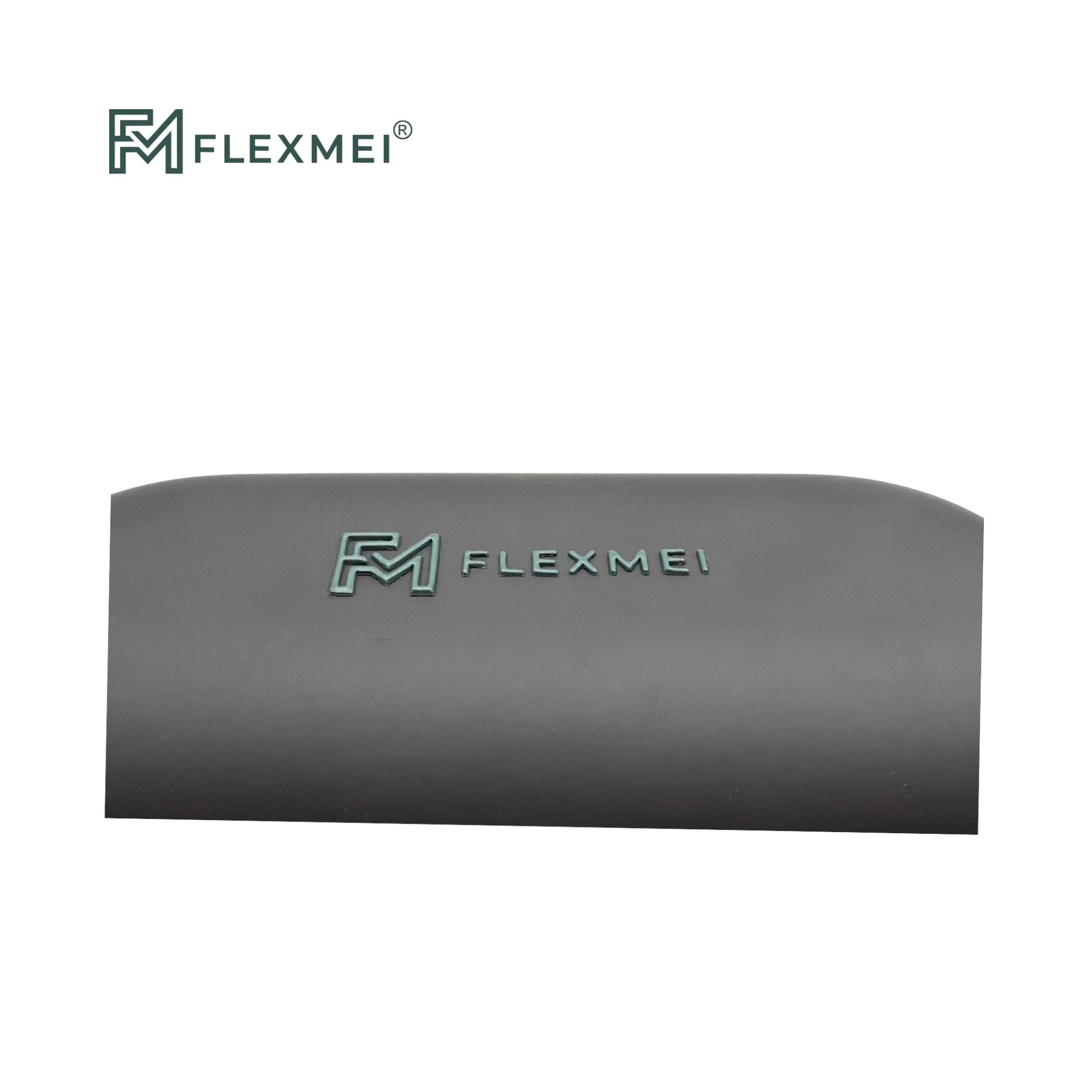 Round AI Smart Glasses EVA Protective Case-Rubber Transfer Logo