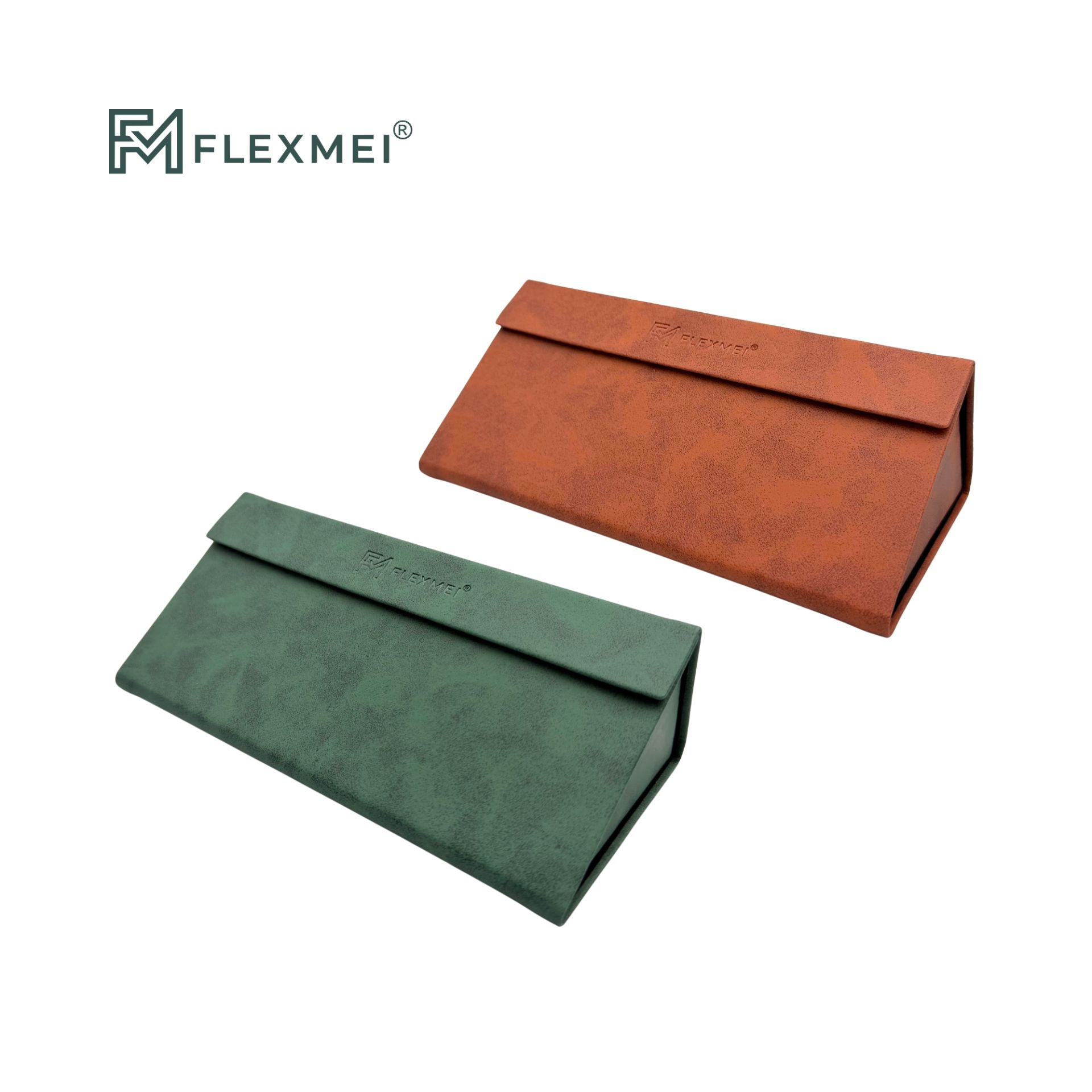 Recycled PU Folding Eyewear Cases