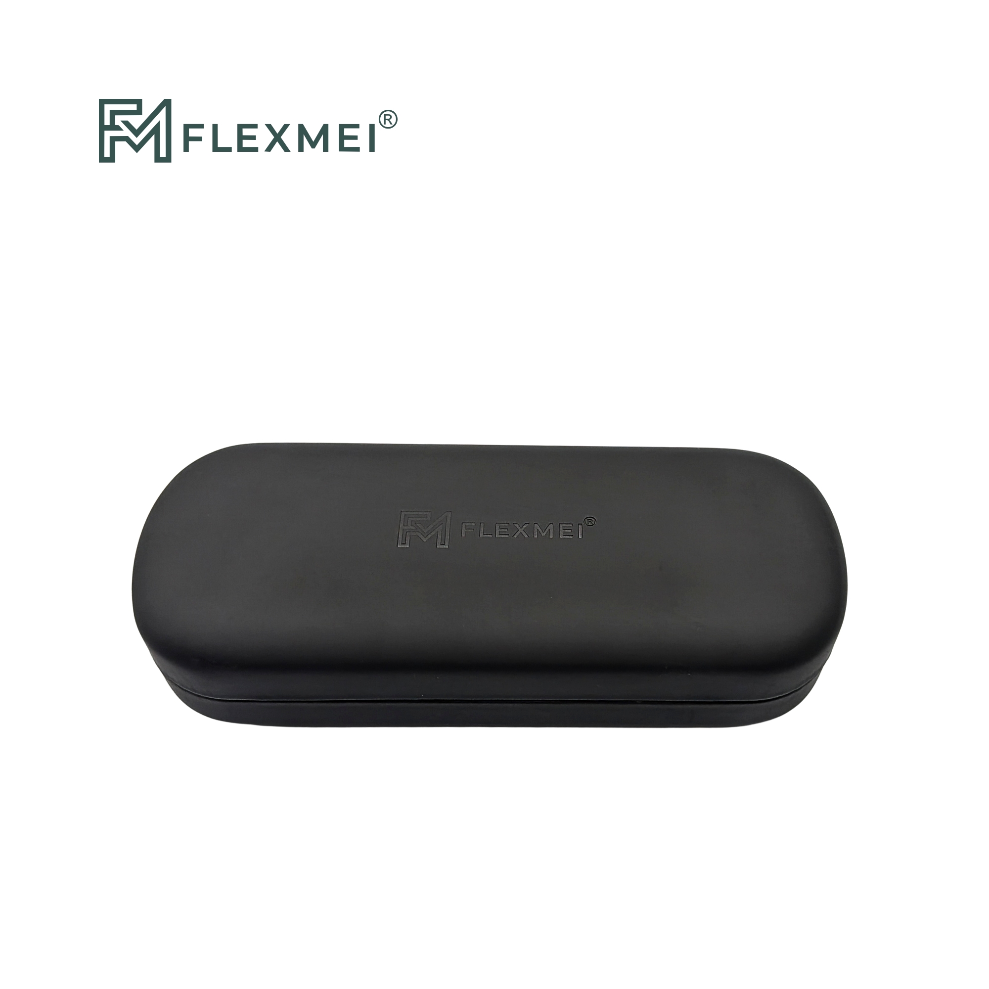 Pebble-Shaped Metal Eyewear Case