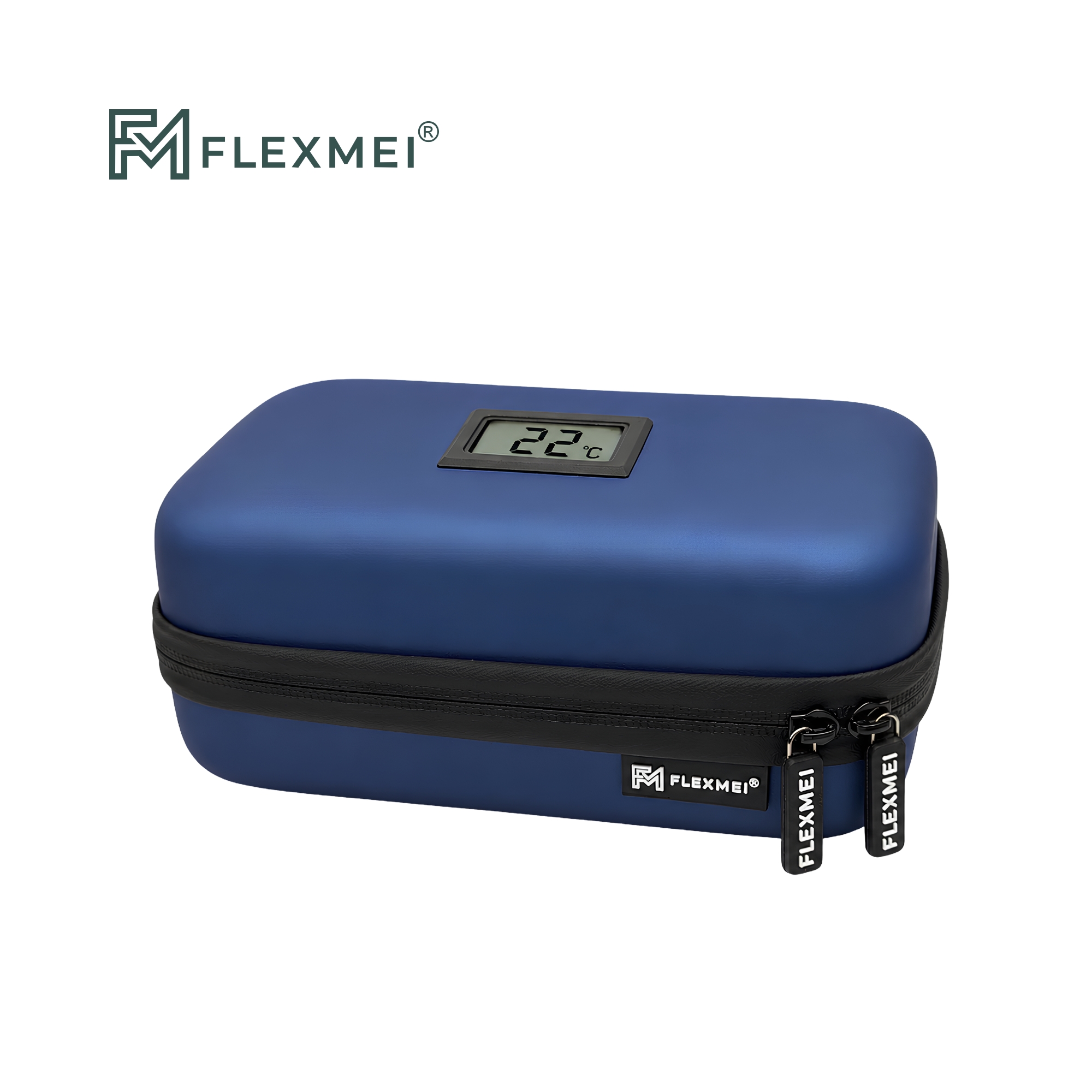 Insulin Travel Cooler Case with Temperature Display