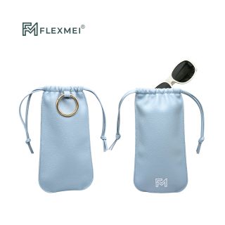 O-Ring Clasp Eyewear Pouch
