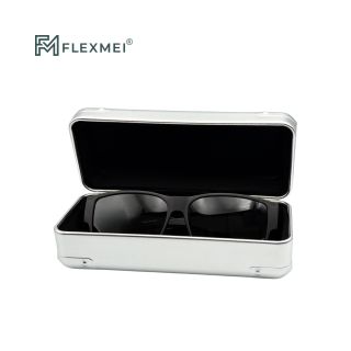 Ribbed Aluminum Eyewear Case