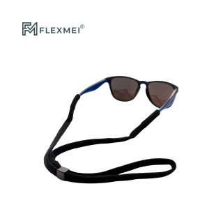 Elastic Eyewear Strap with Square Cord Lock
