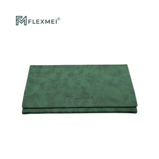 Recycled PU Folding Eyewear Case-Green