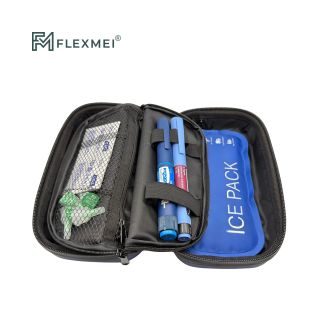 Insulin Travel Cooler Case with Temperature Display