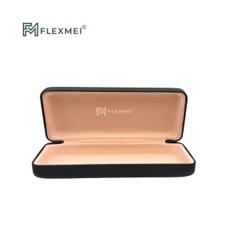 Rounded Rectangular Metal Eyewear Case