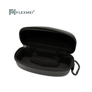 Carbon-Like PU Leather Cycling Glasses Case
