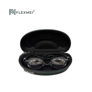 Slim Oval Eyewear Case for swim goggles