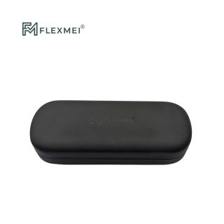 Pebble-Shaped Metal Eyewear Case