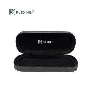 Pebble-Shaped Metal Eyewear Case