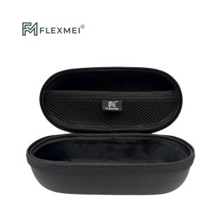 Round AI Smart Glasses EVA Protective Case-Soft Interior Lining