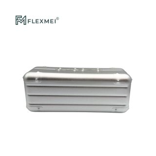 Ribbed Aluminum Eyewear Case